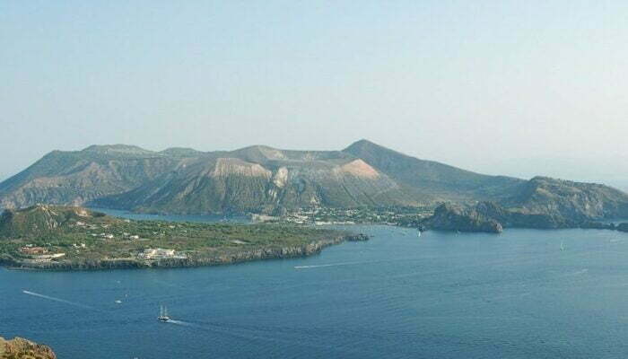 Vulcano da osservatorio di Lipari